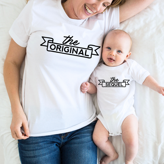 The Original and Sequel - Mom and Baby Matching Outfits