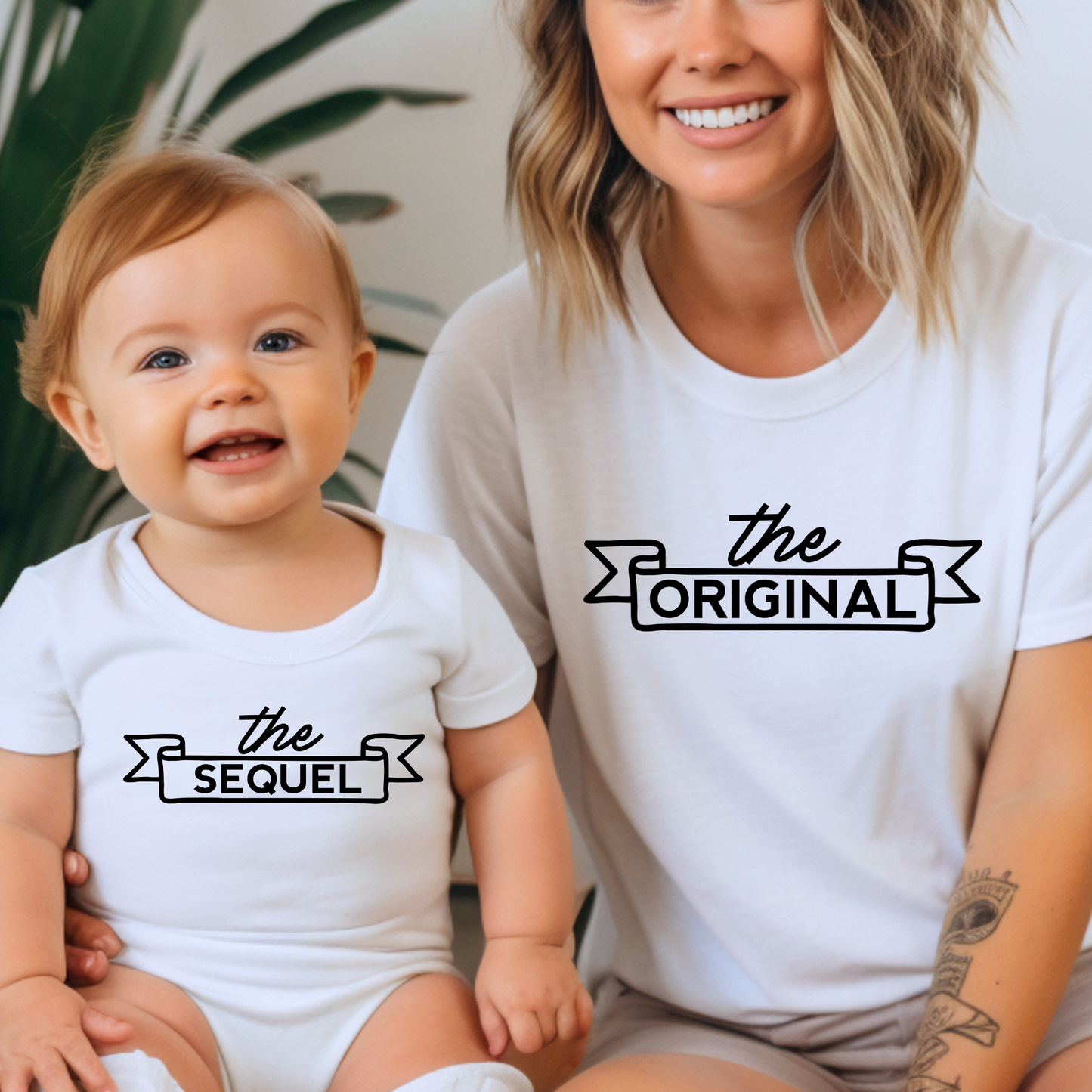 The Original and Sequel - Mom and Baby Matching Outfits