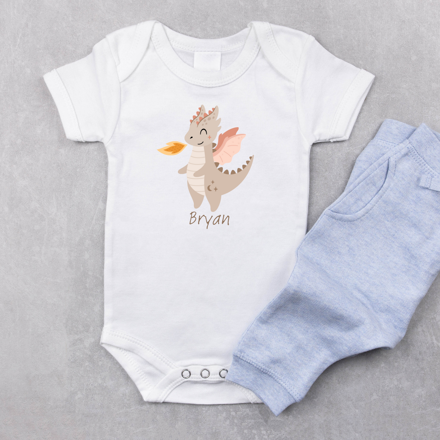 The Perfect Hatchling Gift: Personalized Dragon Onesie