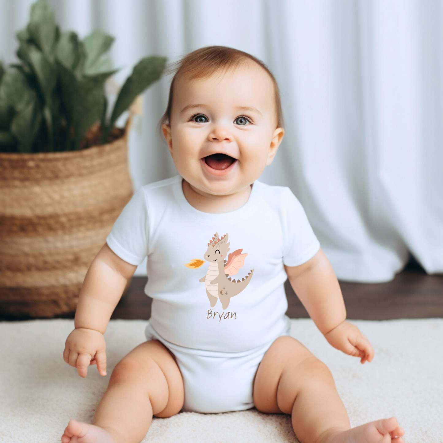 The Perfect Hatchling Gift: Personalized Dragon Onesie