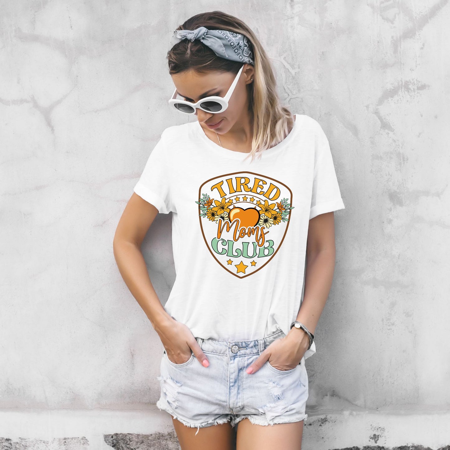Tired Moms Club Mommy T-Shirt