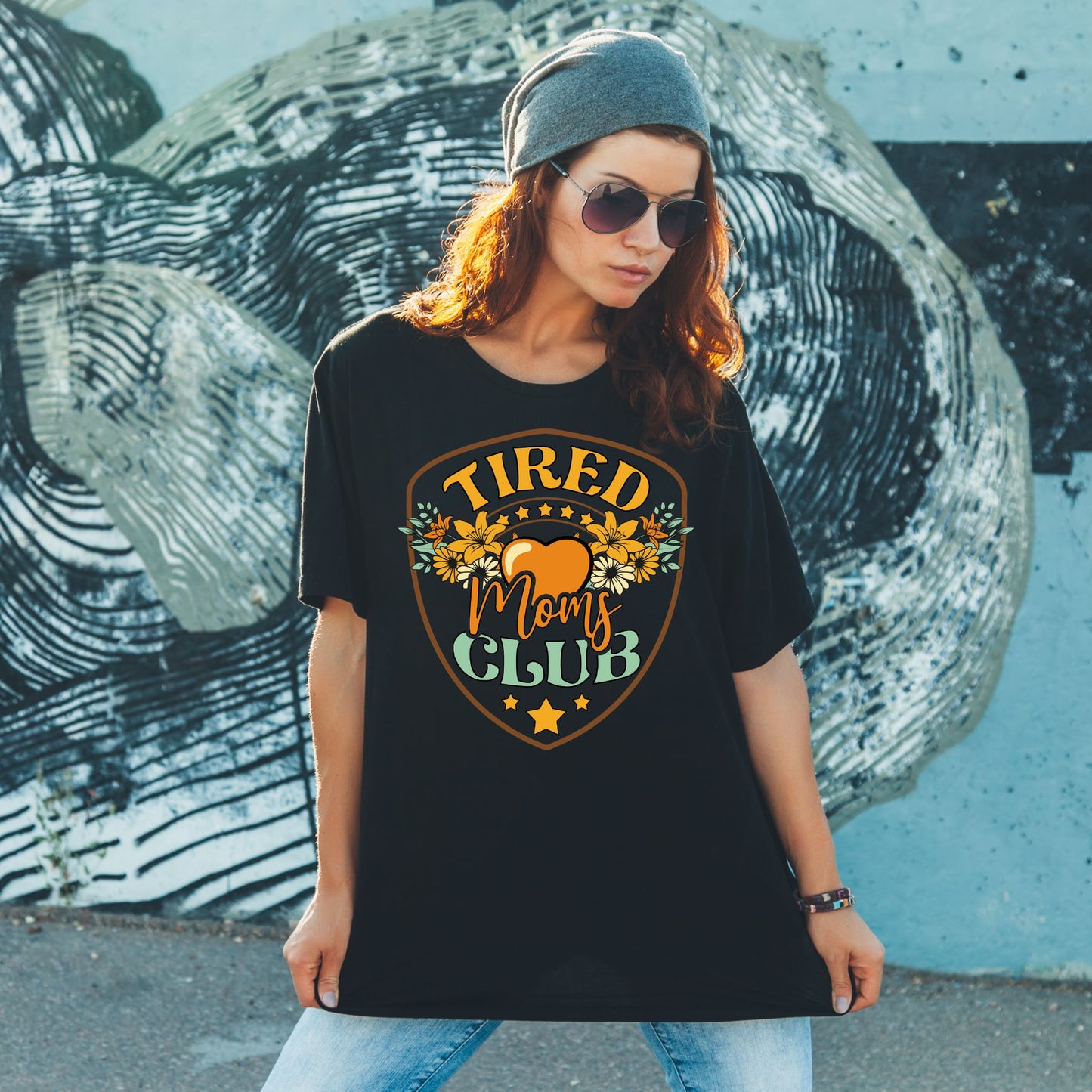 Tired Moms Club Mommy T-Shirt