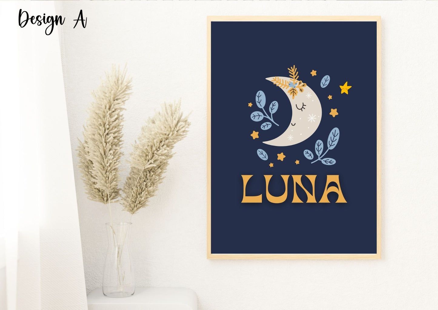 Whimsical Wonders: Personalized Baby Name Poster