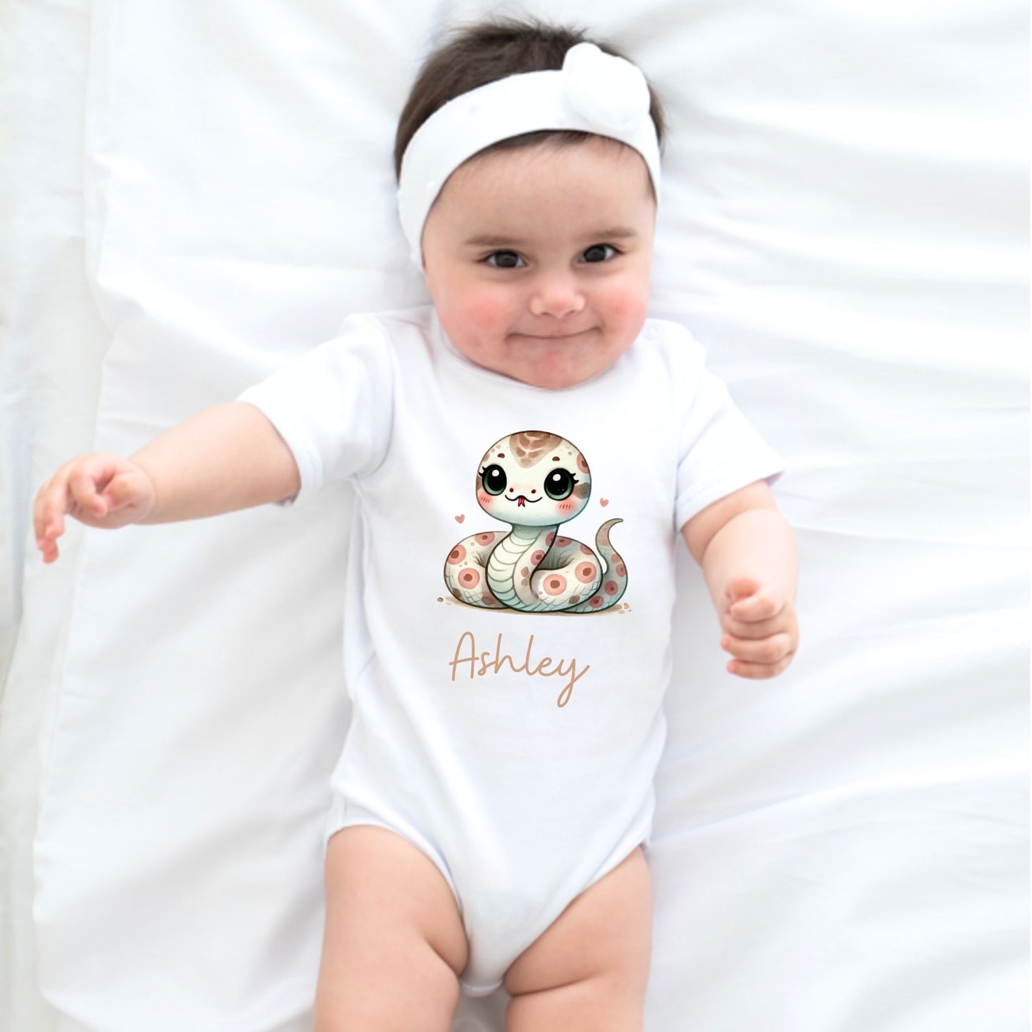 Year of the Snake Personalized Baby Romper