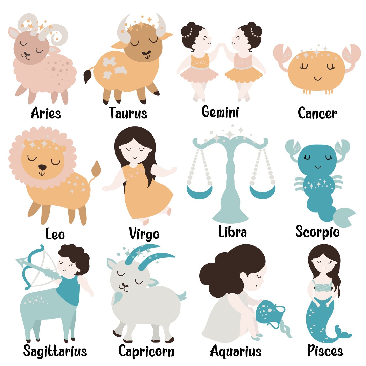 Personalized "Cosmic Charm" Zodiac Baby Romper