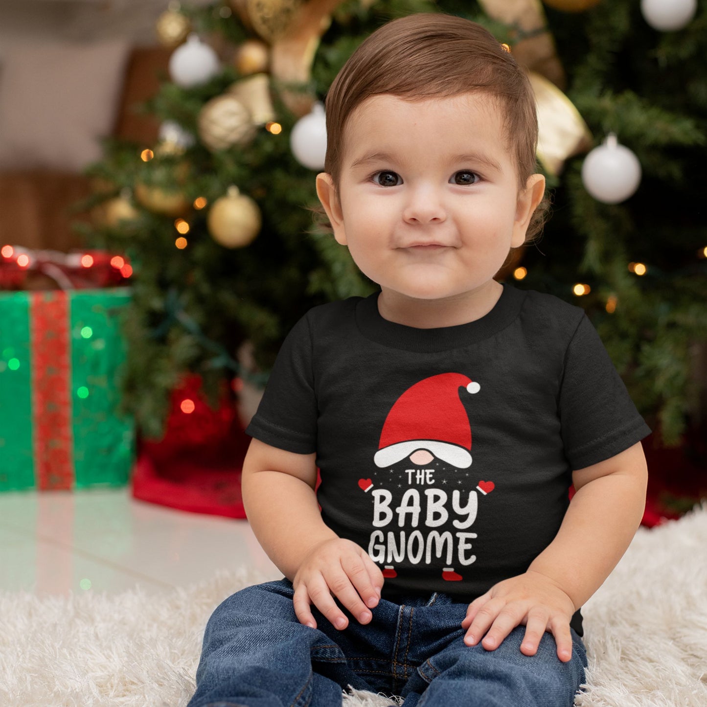 Gnome Family Matching Christmas Family T-Shirts