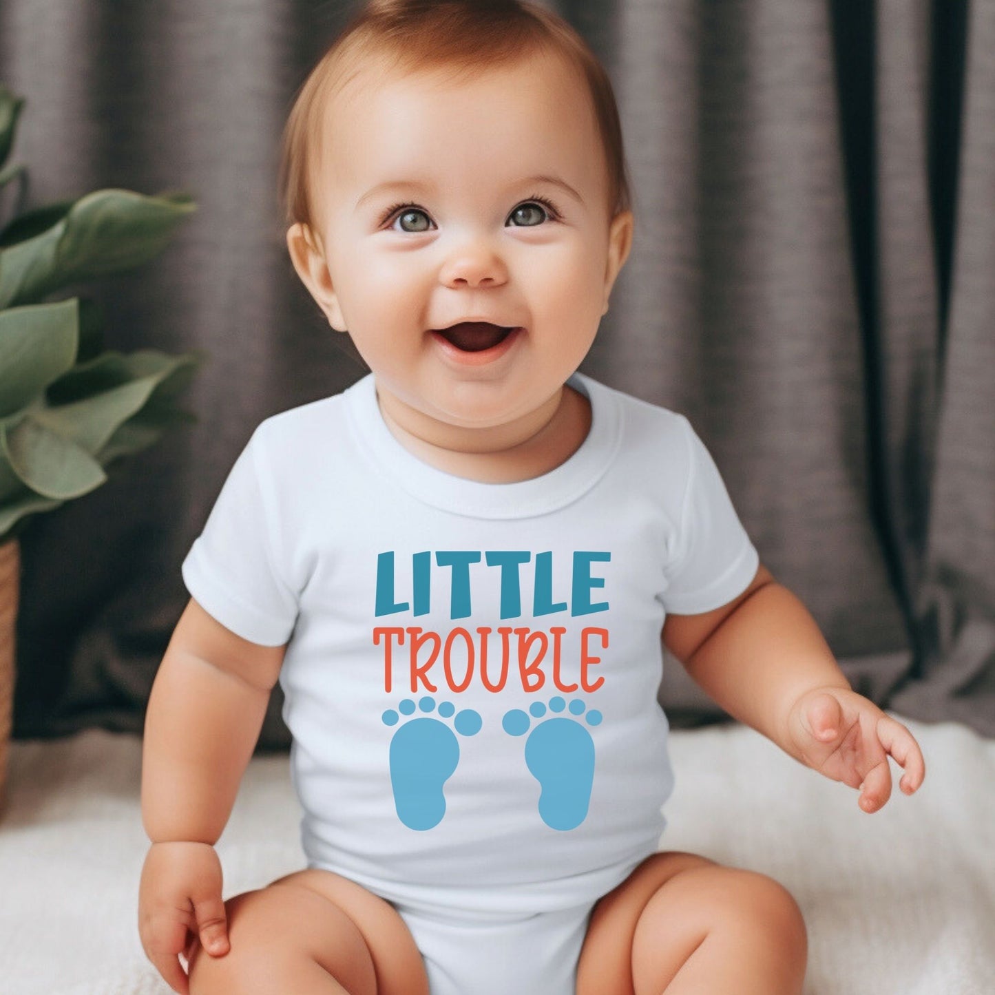 Double the Trouble, Double the Fun: Matching Dad and Baby Outfit