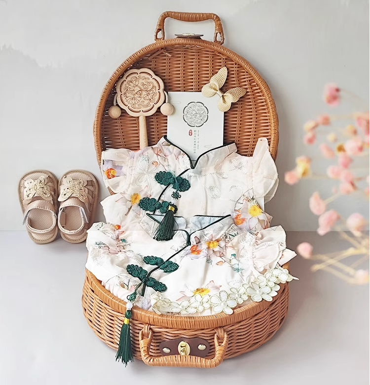 Oriental Charm Baby Girl Gift Set 3-6 Months