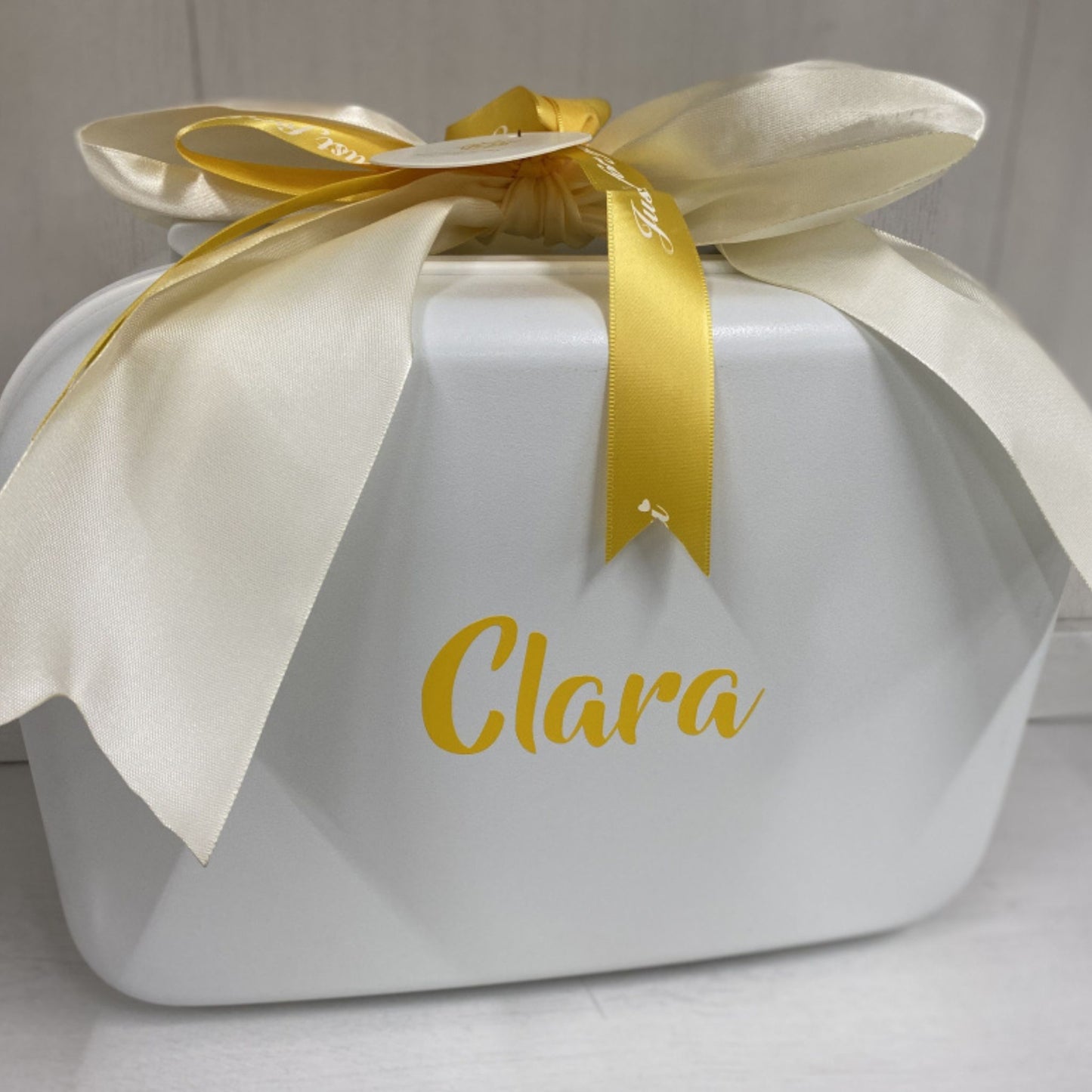 Sweet Yellow Girl Baby Gift Set Luggage 3-6 Months