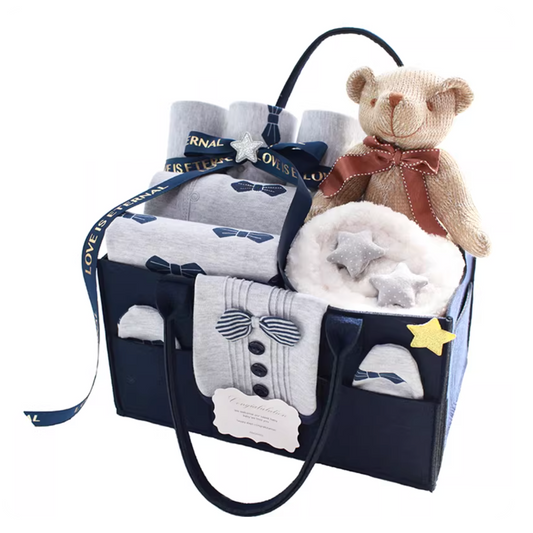 12pc Handsome Bear Gift Bag Hamper 6-9 months 🐻