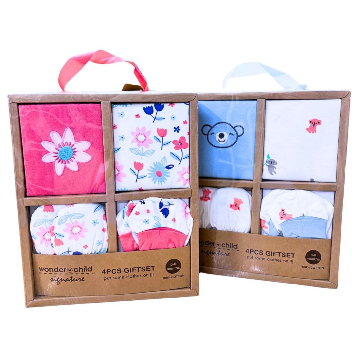 4 pc Wonderchild Boy Baby Gift Set