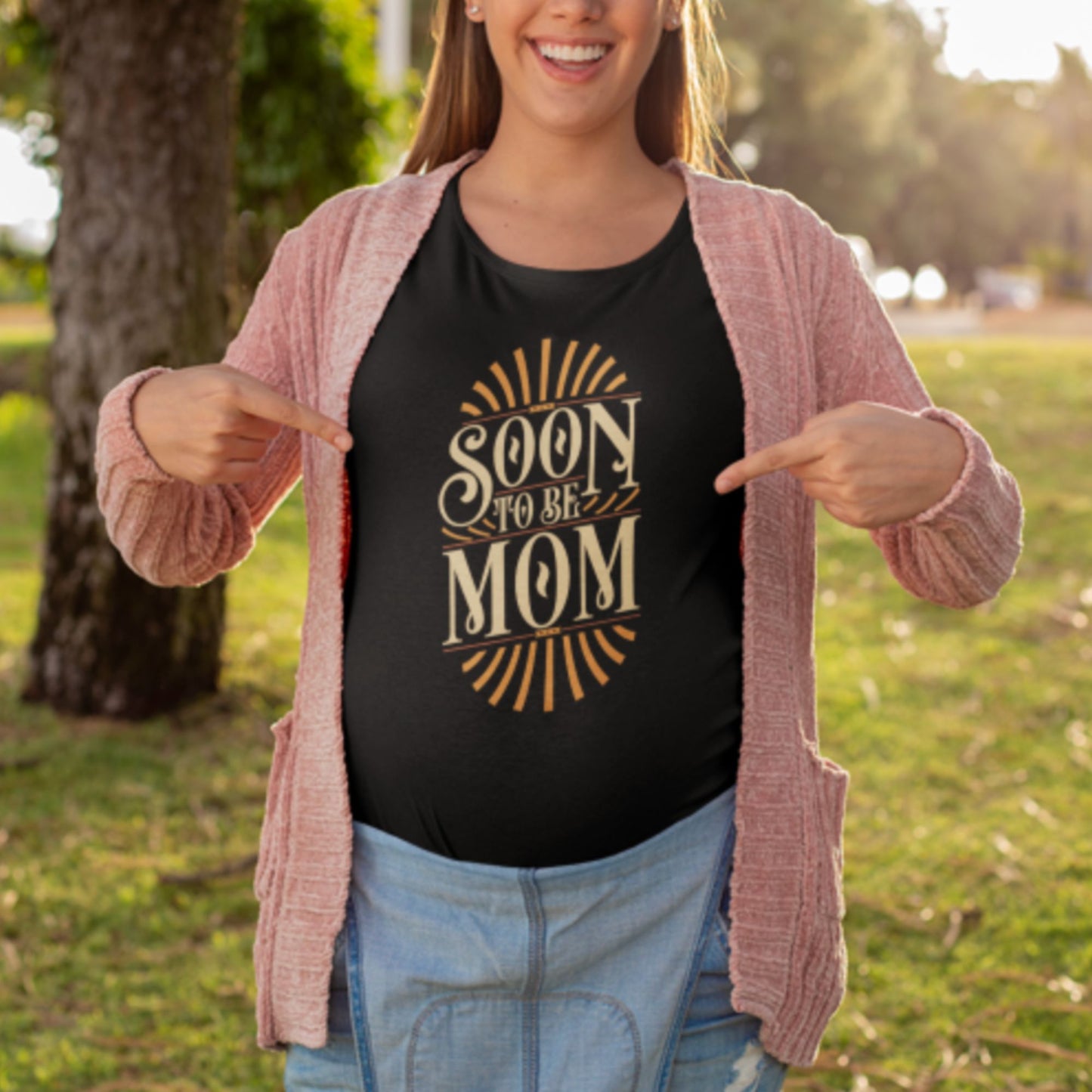 Soon To Be Mom Pregnancy Mom T-Shirt