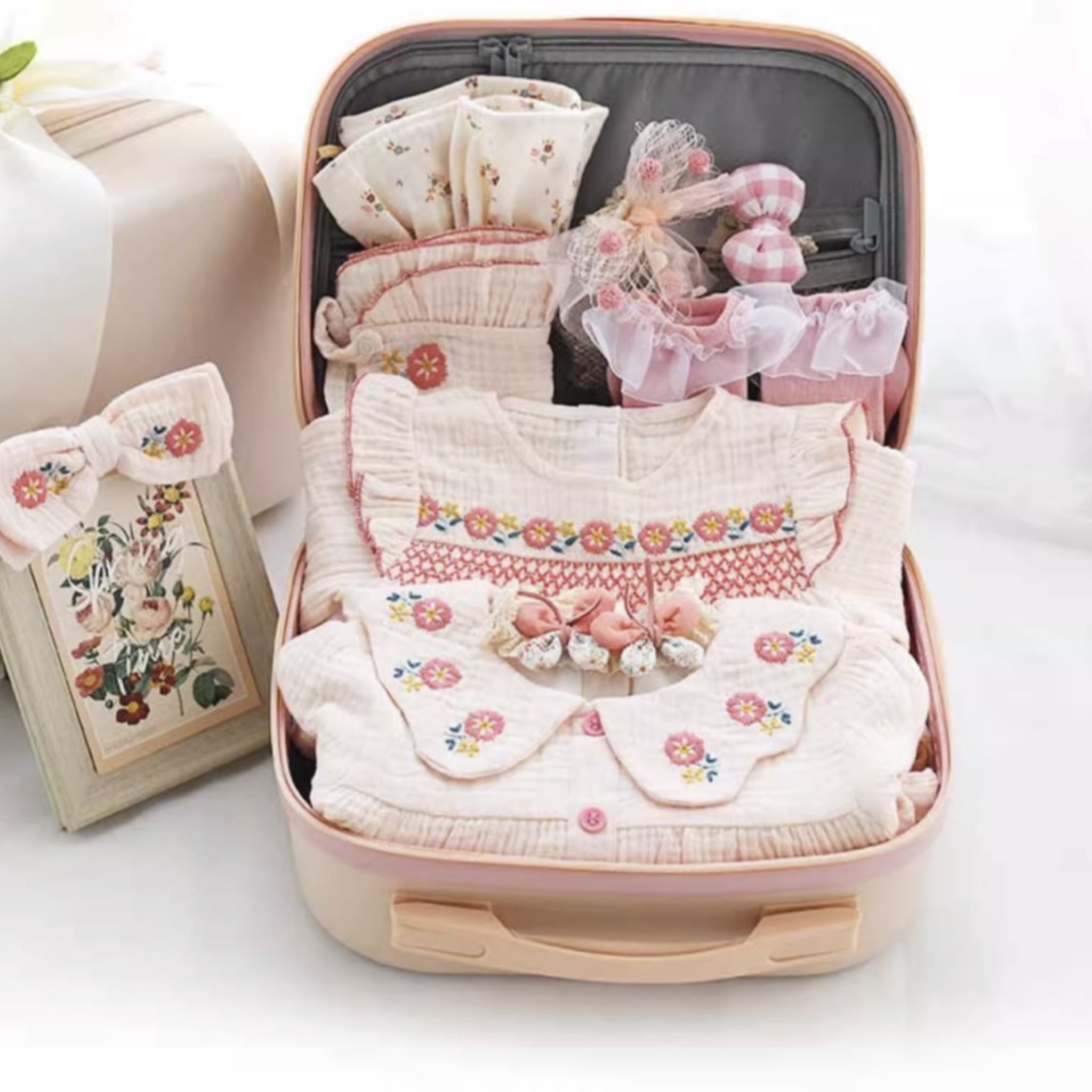 Baby Blossom Luggage Baby Girl Gift Set 6 9 Months Little Baby Gift