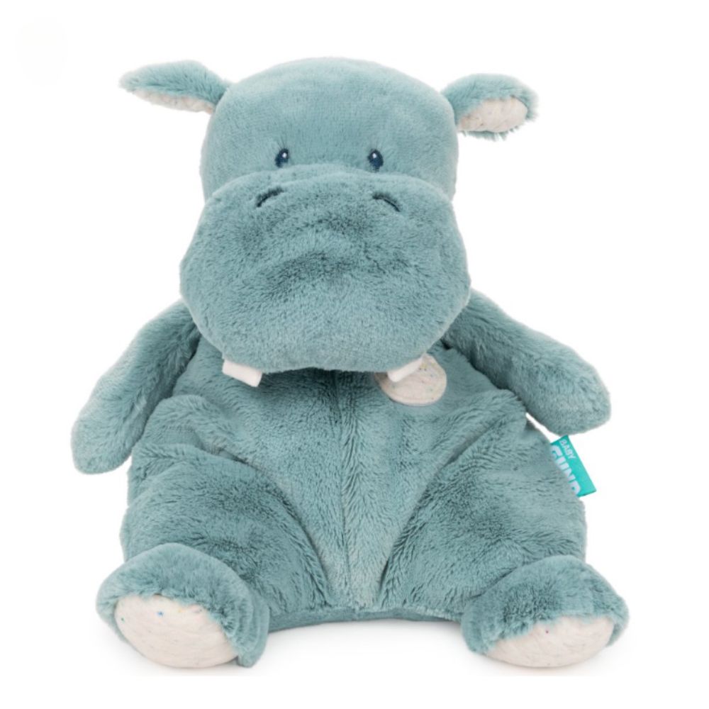 Personalized Name Baby Gund Oh So Snuggly Hippo - 12.5 Inches