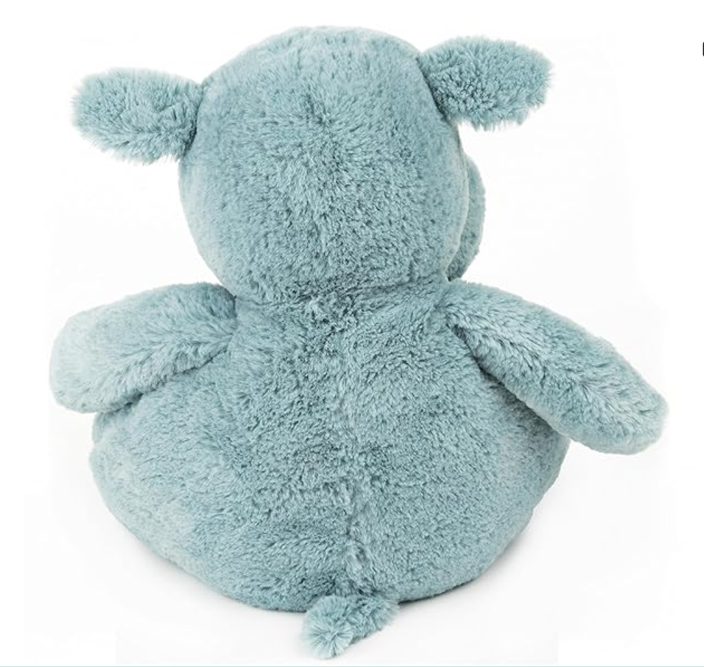 Personalized Name Baby Gund Oh So Snuggly Hippo - 12.5 Inches