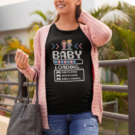 Baby Loading Mom T-Shirt