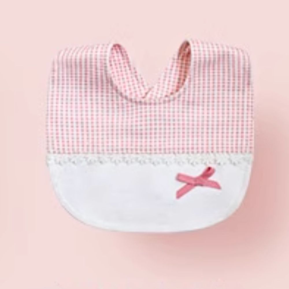 Pretty In Pink Newborn Hamper Bag with Elegant Ribbon Bow 3-6 Months