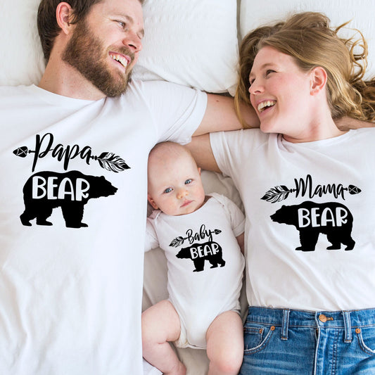 Matching Bear Family Tees