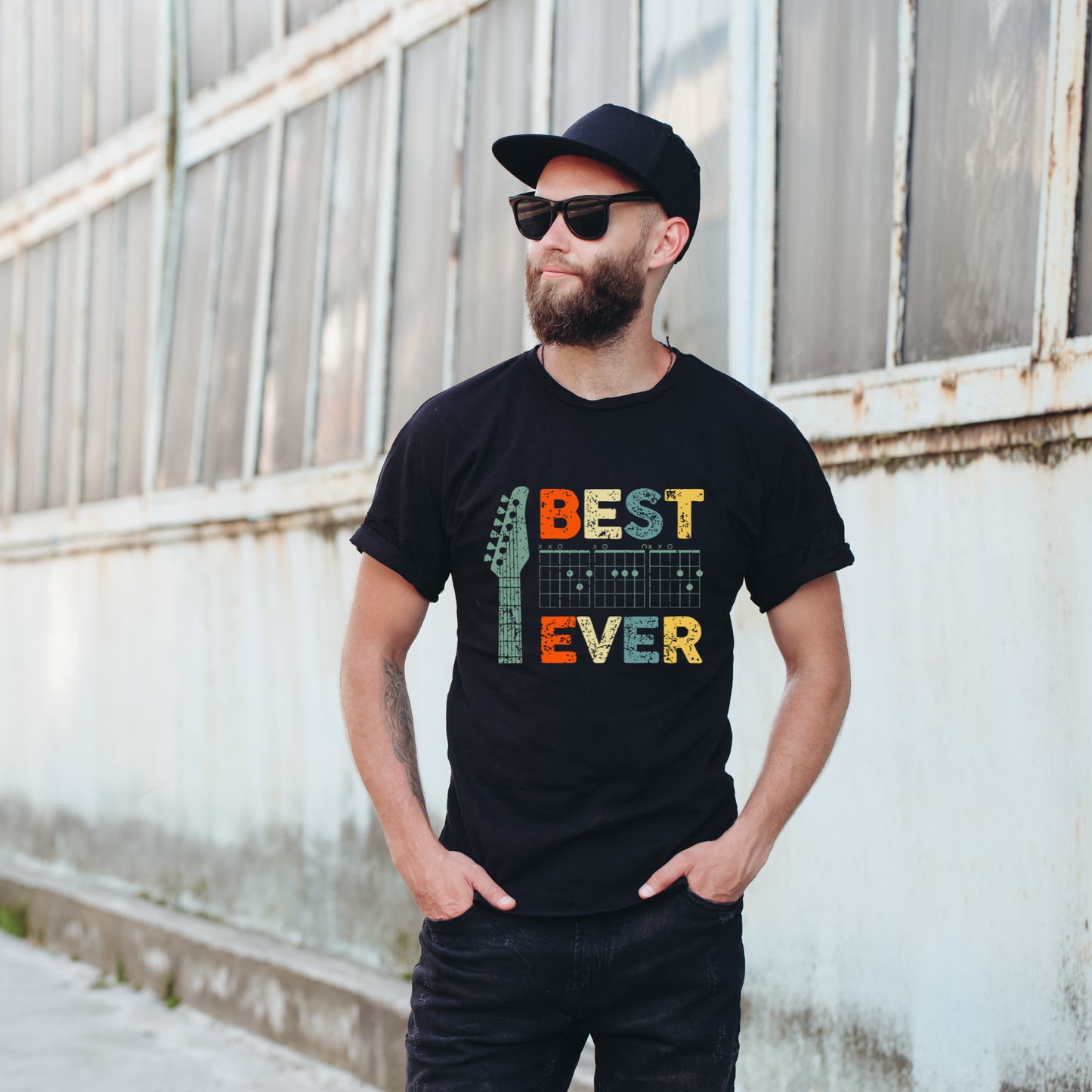"Best DAD Ever" Daddy T-Shirt: Perfect for the Music-Loving Dad