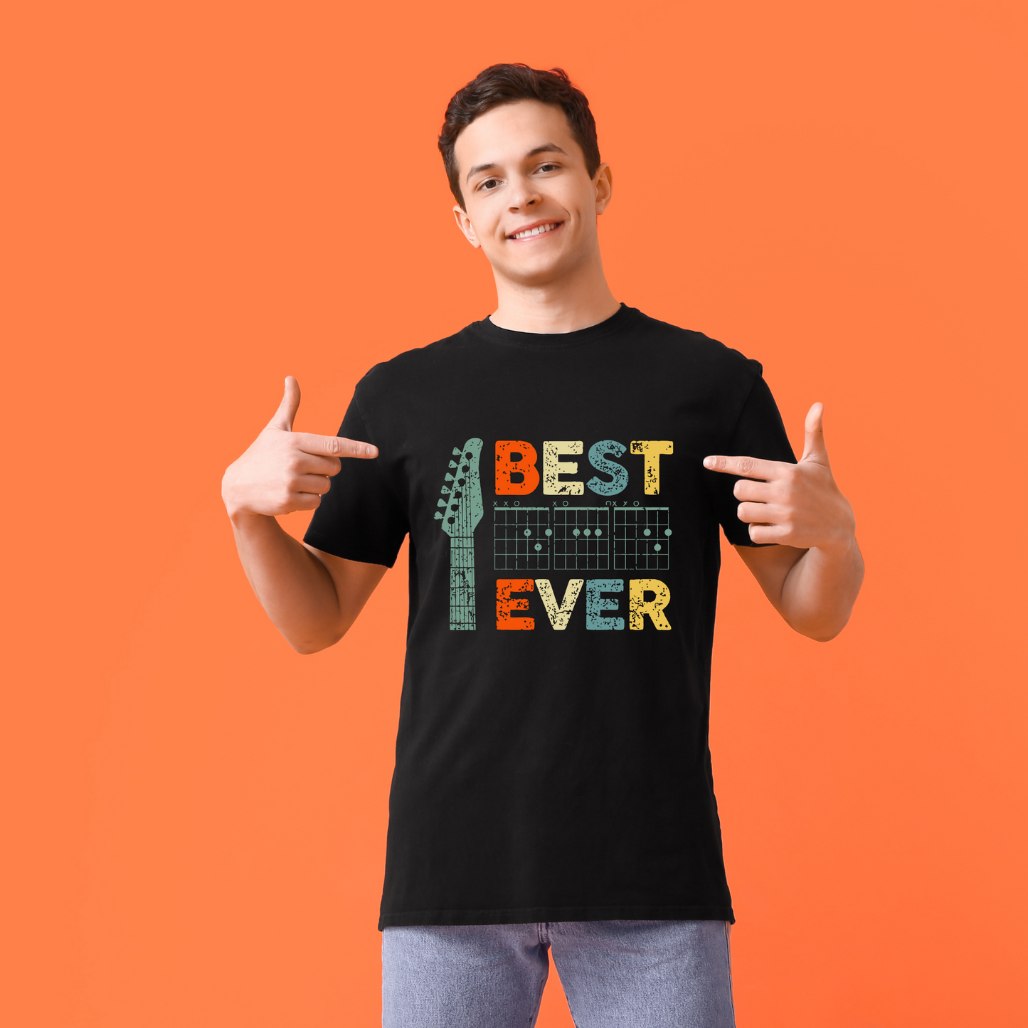 "Best DAD Ever" Daddy T-Shirt: Perfect for the Music-Loving Dad