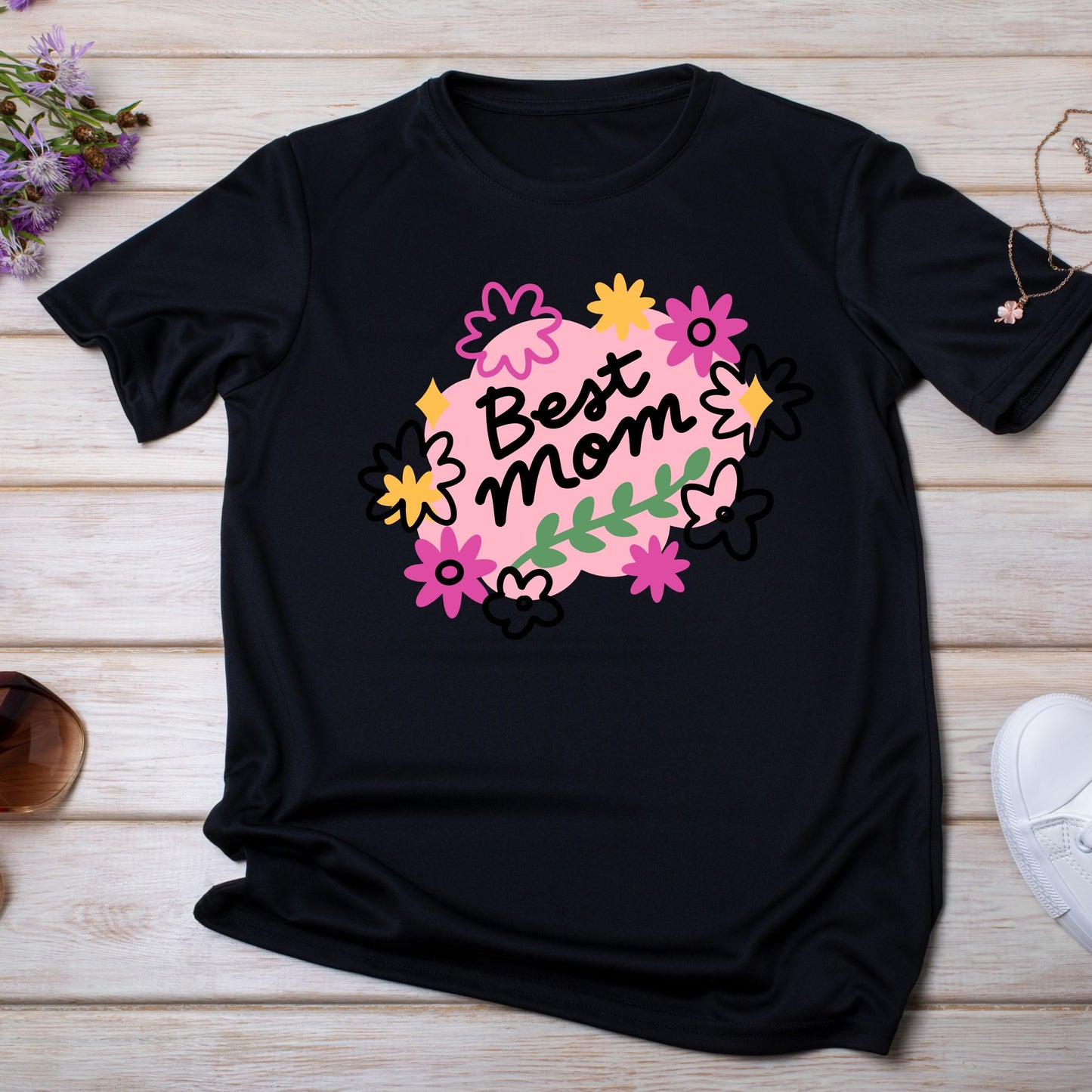 Best Mom in the World - Mama T-Shirt
