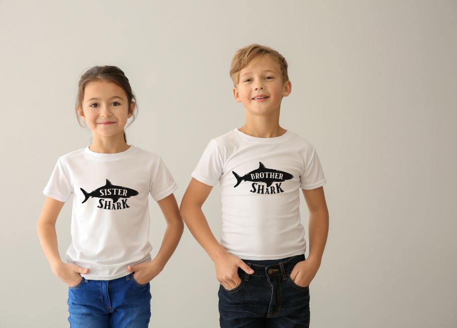 Fin-tastic Family Shark Tees: Matching Family T-Shirts