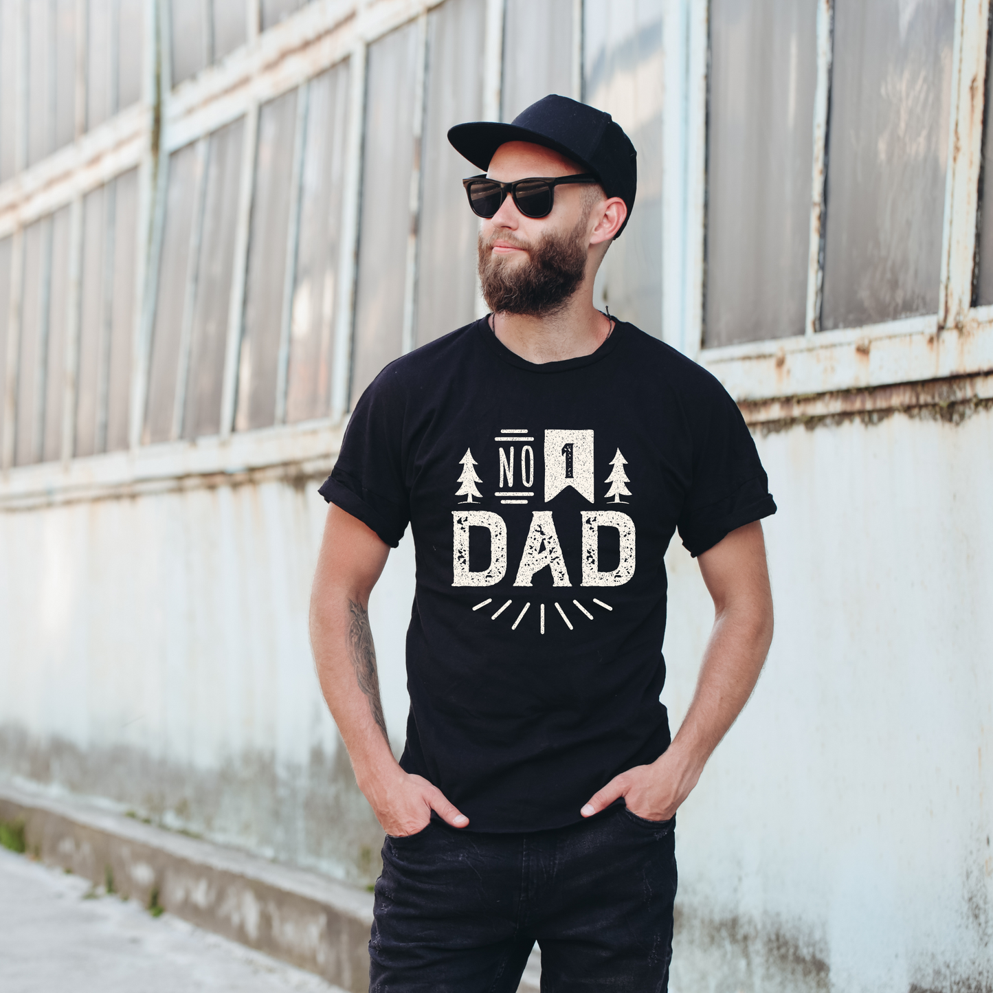 No. 1 Dad T Shirt
