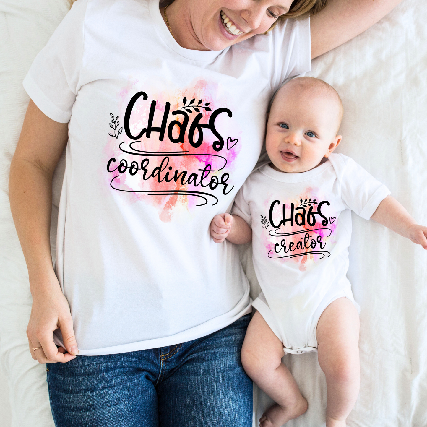 Chaos Coordinator & Creator - Mom and Baby Outfit