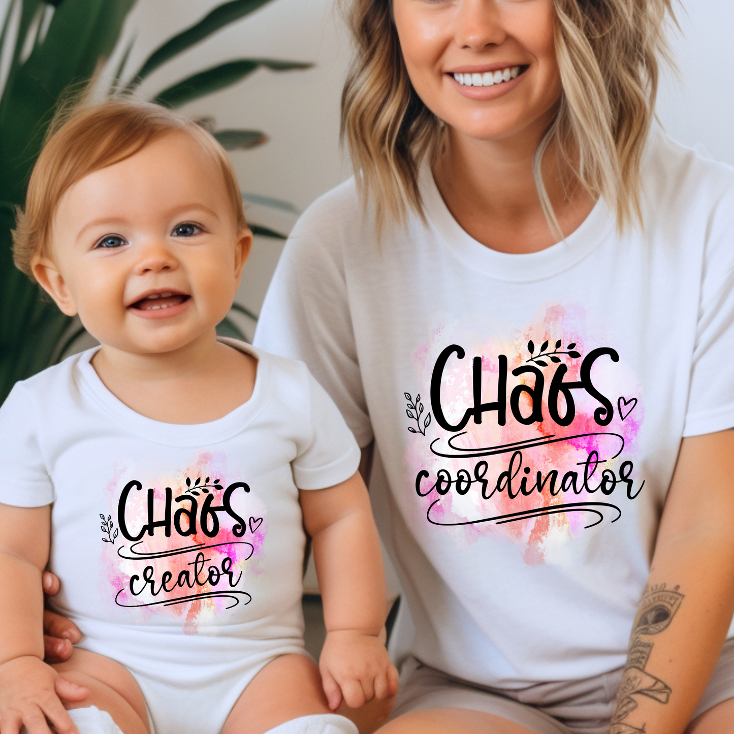 Chaos Coordinator & Creator - Mom and Baby Outfit