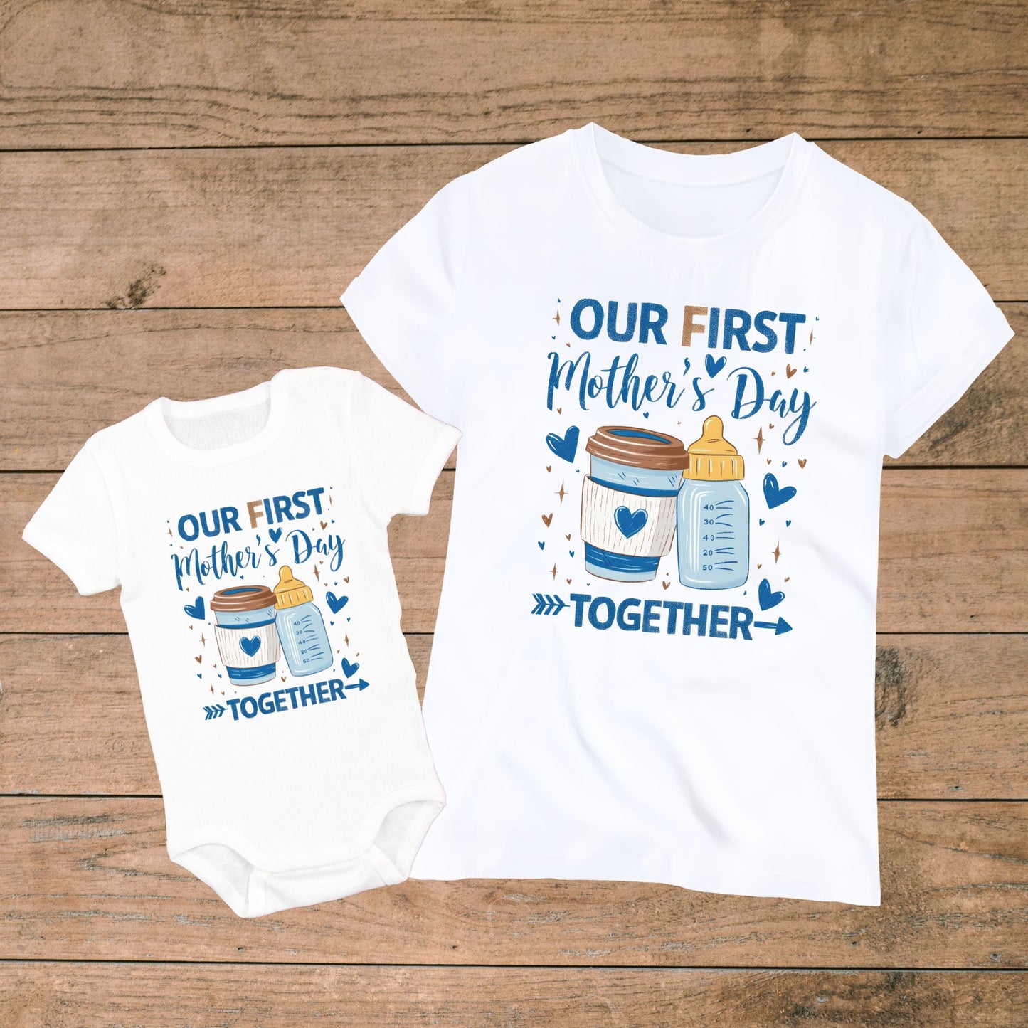 Our First Mother’s Day Together Matching Mom and Baby Set