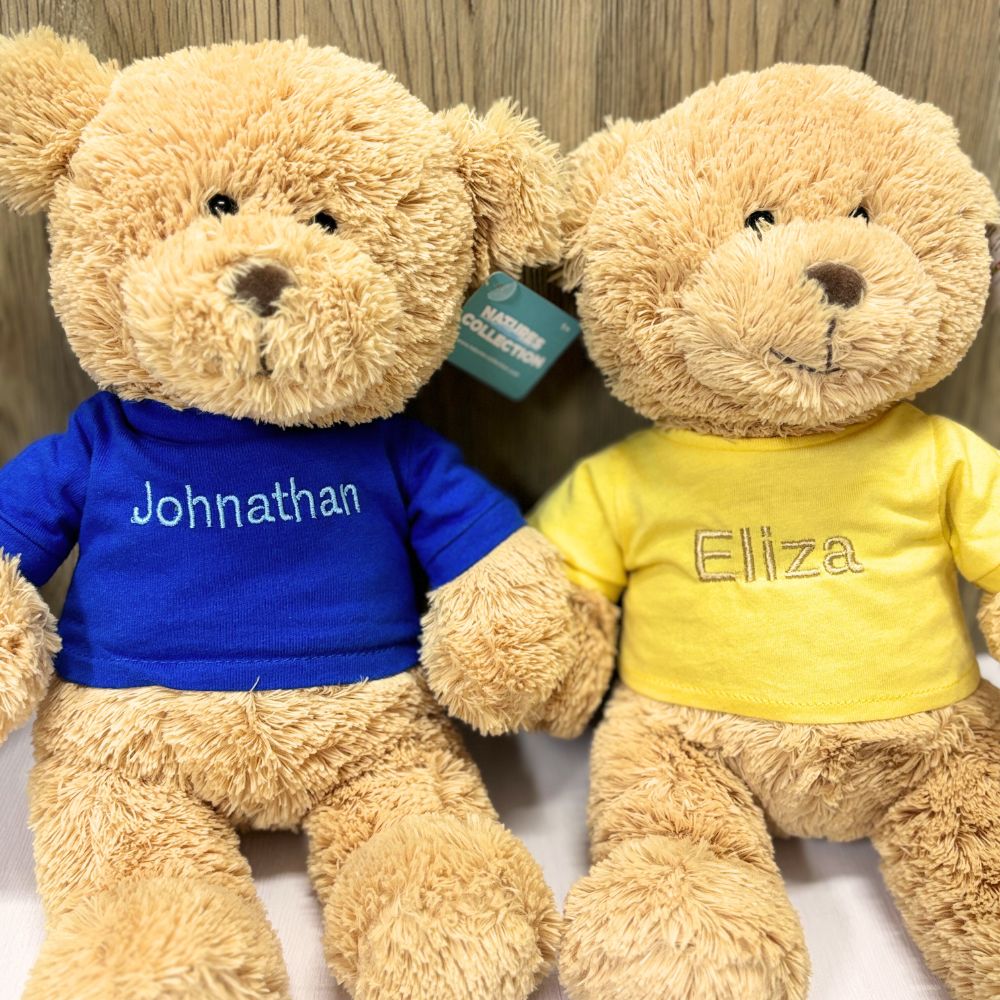 Custom Name Embroidery Personalized Teddy Bear