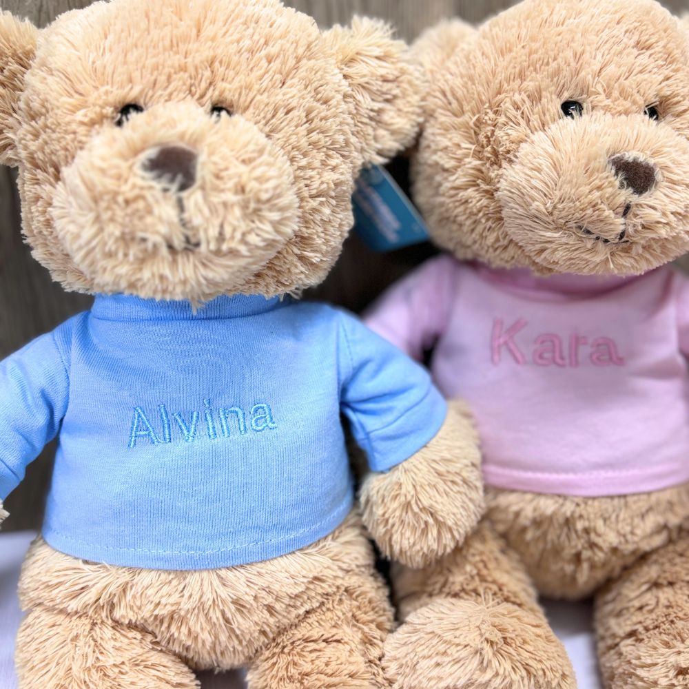 Custom Name Embroidery Personalized Teddy Bear