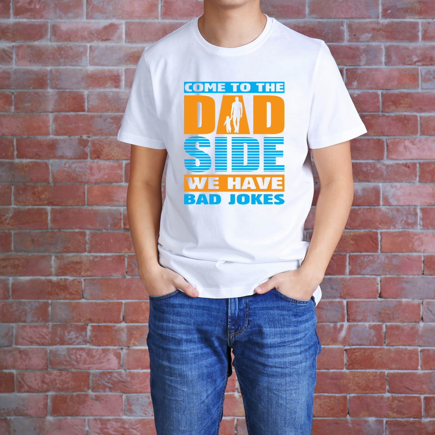 Dad Jokes Awesome Tee - Father's Day Gift