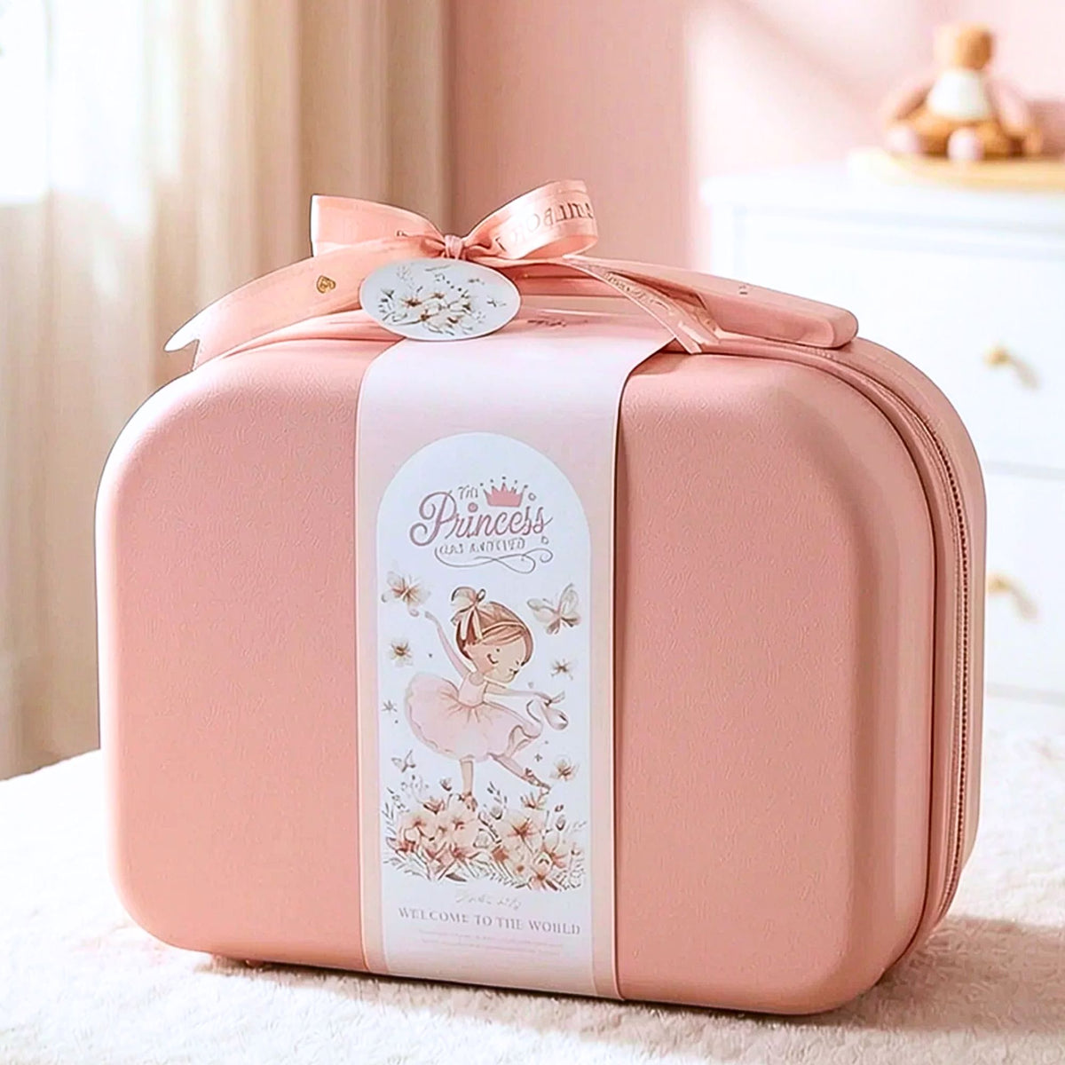 Dancing Girl Baby Gift Luggage Set - Best Baby Gift Singapore (3-6 Months) 🎀