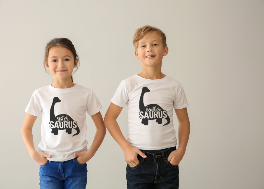 Rawr-some Dinosaur Family Tees