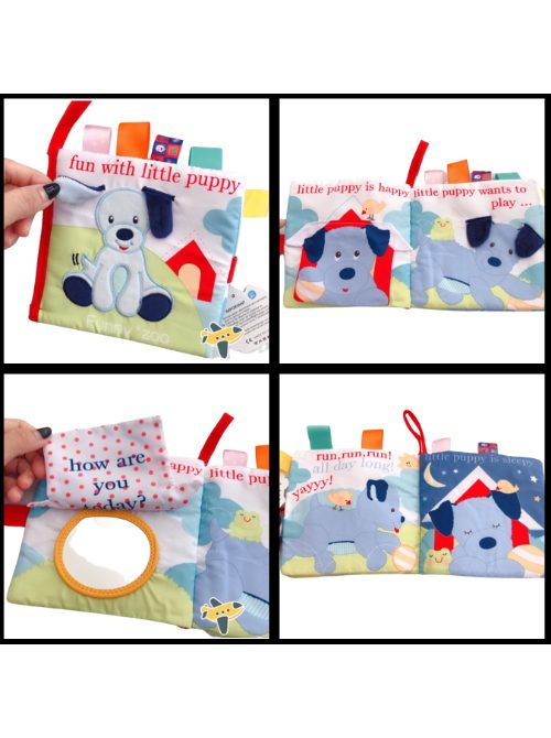 Little Puppy - Touch-and-Feel Book for Baby Fun