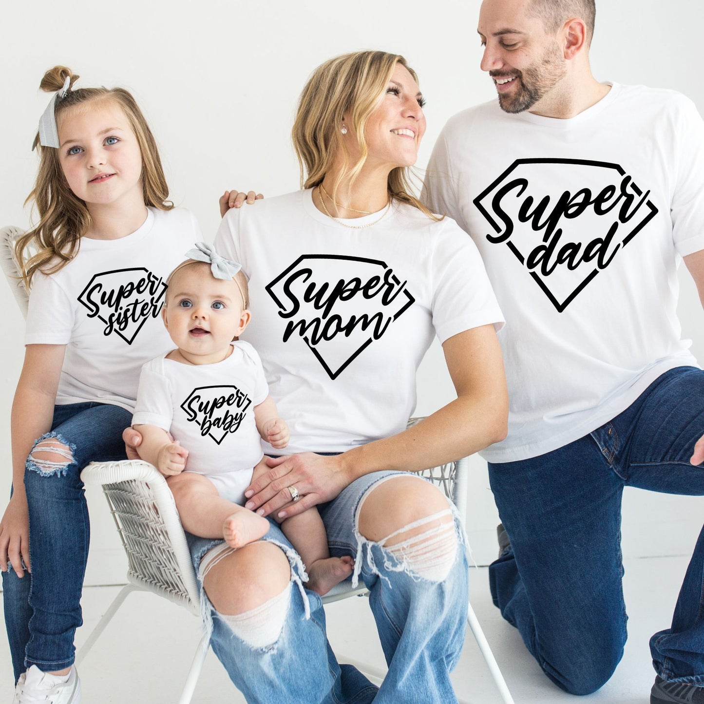 Superhero Family: Matching Outfits