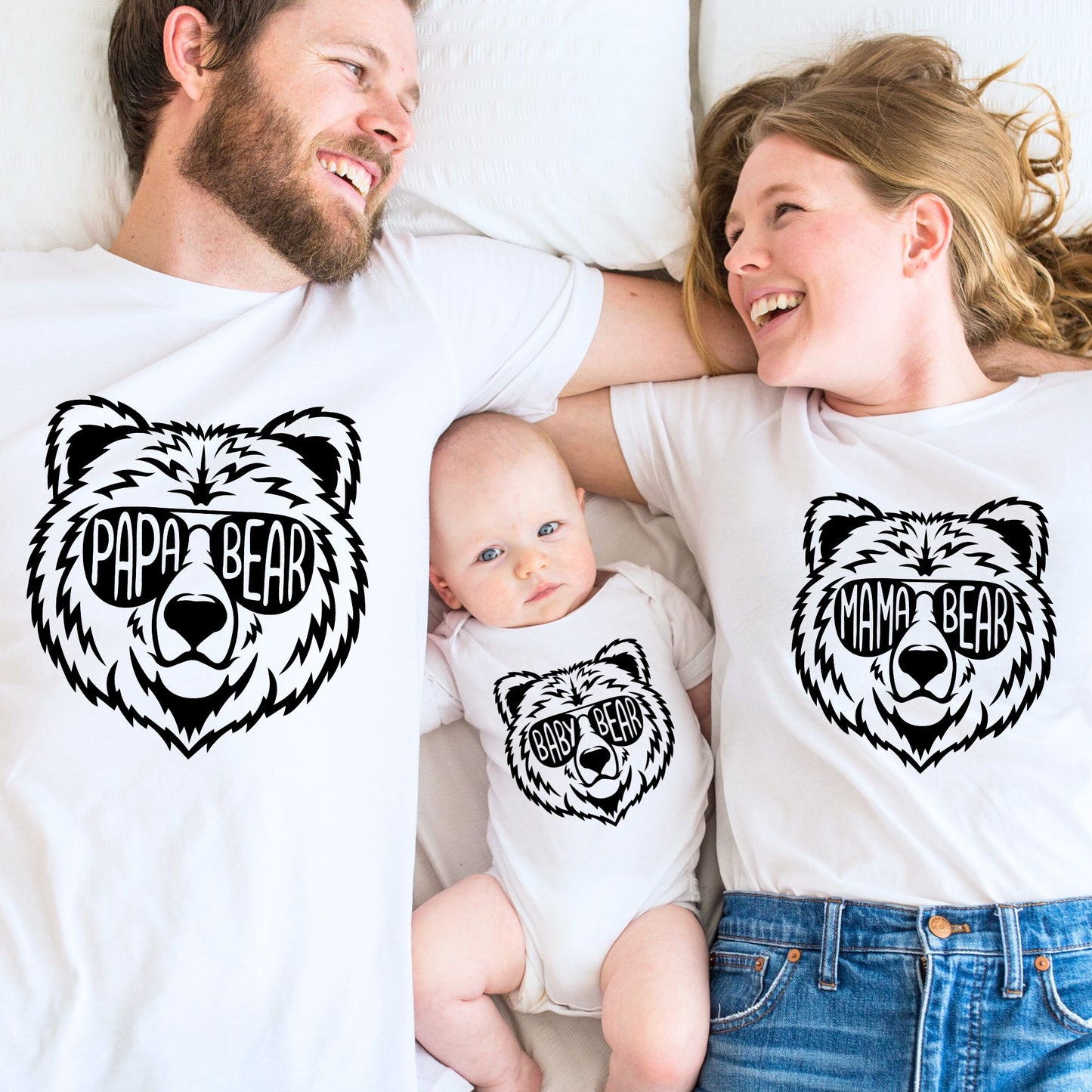 "Bear Family" Matching Family Tee Shirts