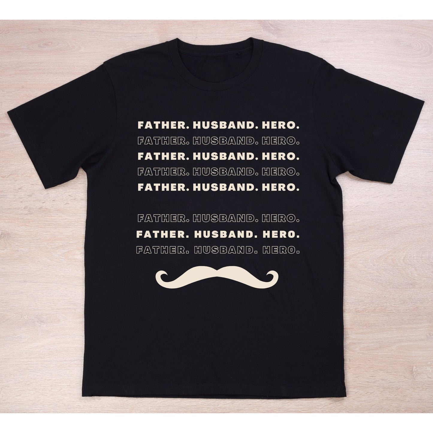 "Father Husband Hero" Dad Shirt - Best Gift for Father's Day
