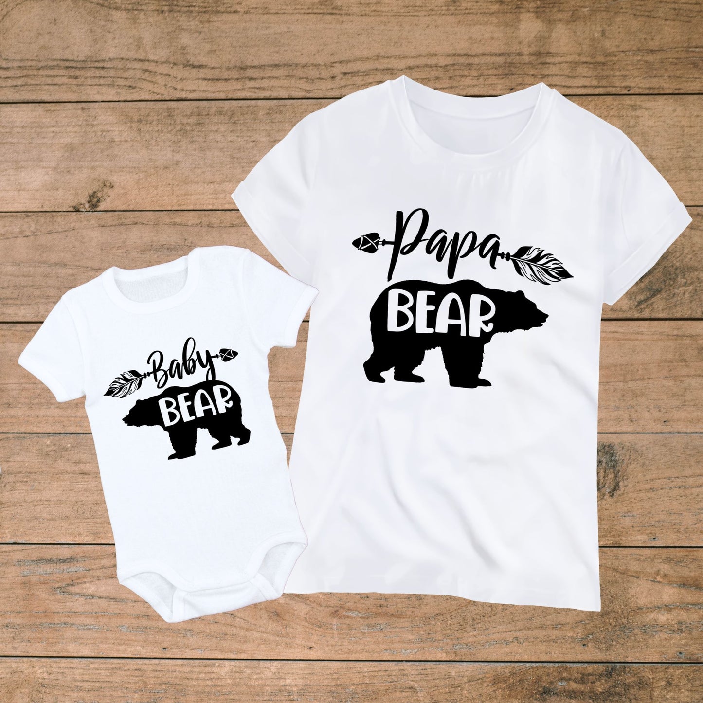 Father's Day Special - Matching Papa Bear & Baby Bear Outfits