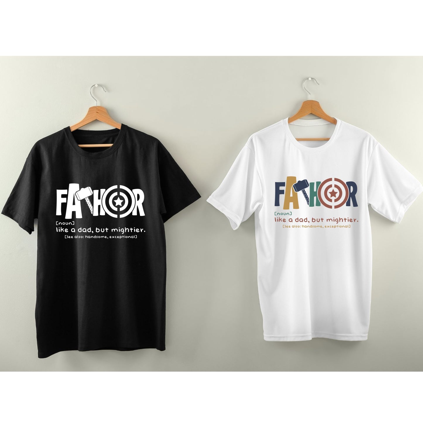 "Fathor" Dad Shirt - Father's Day Gift for Superhero Lovers