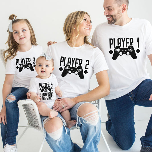 Family Gaming Squad Shirts - Matching Family Tees Outfit