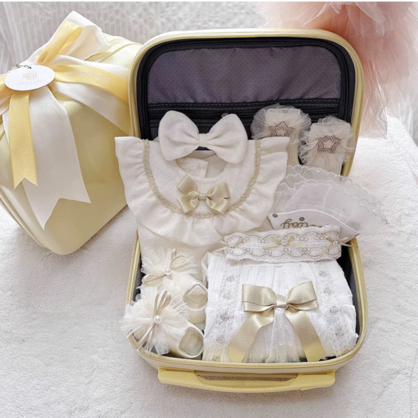 Golden Beginnings Baby Girl Gift Set 6-12 Months