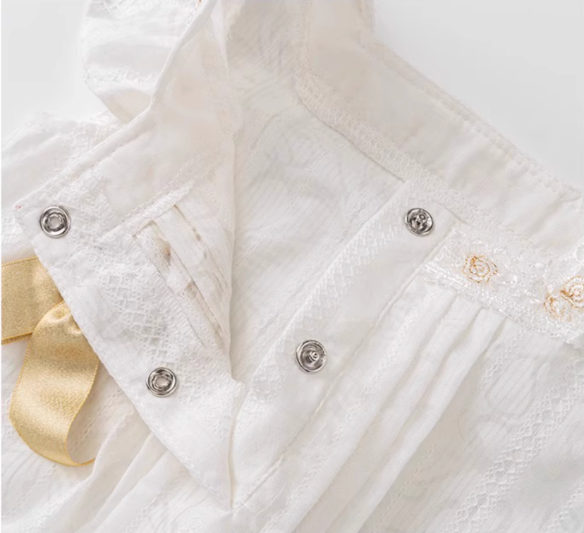 9 Pc Golden Bloom Baby Girl Luggage Gift Set 3-6 Months