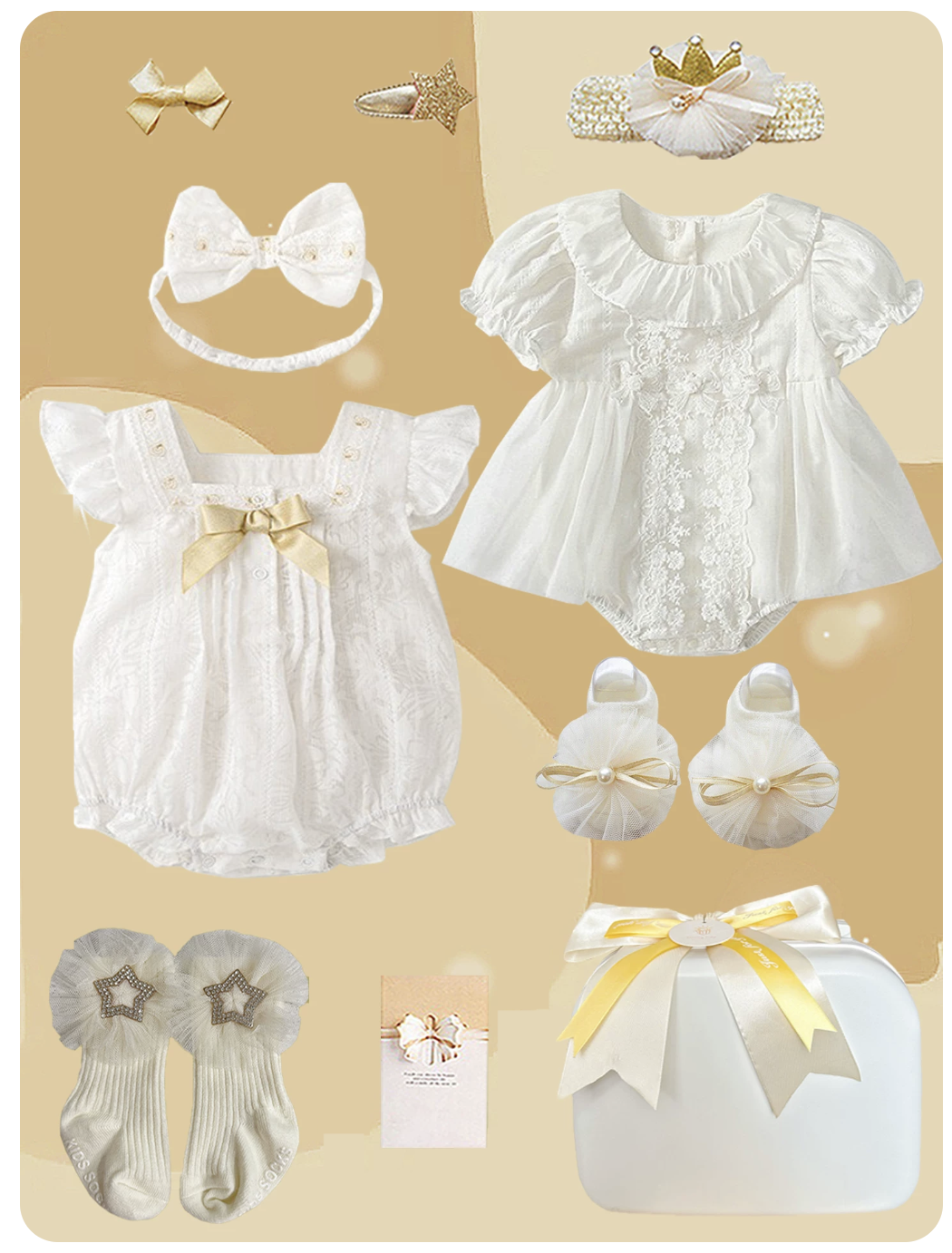Golden Beginnings Baby Girl Luggage Bag - Best Baby Gift Singapore (6-12 Months)