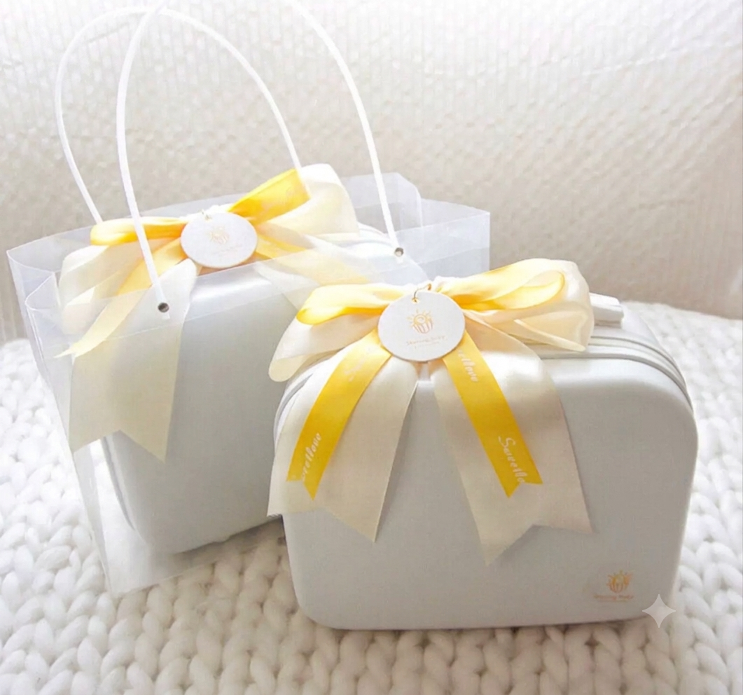 Golden Beginnings Baby Girl Luggage Bag - Best Baby Gift Singapore (6-12 Months)