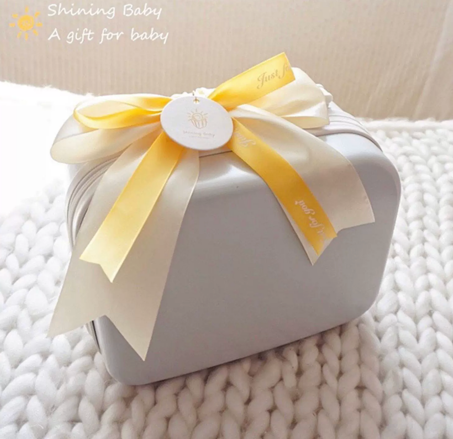 Golden Beginnings Baby Girl Luggage Bag - Best Baby Gift Singapore (6-12 Months)