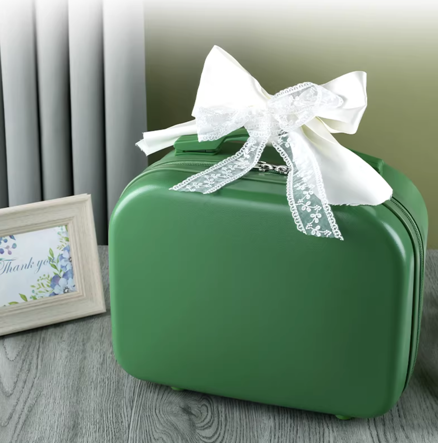 10pc Gorgeous Green Baby Girl Luggage - Baby Gift Singapore (3-6 Months)