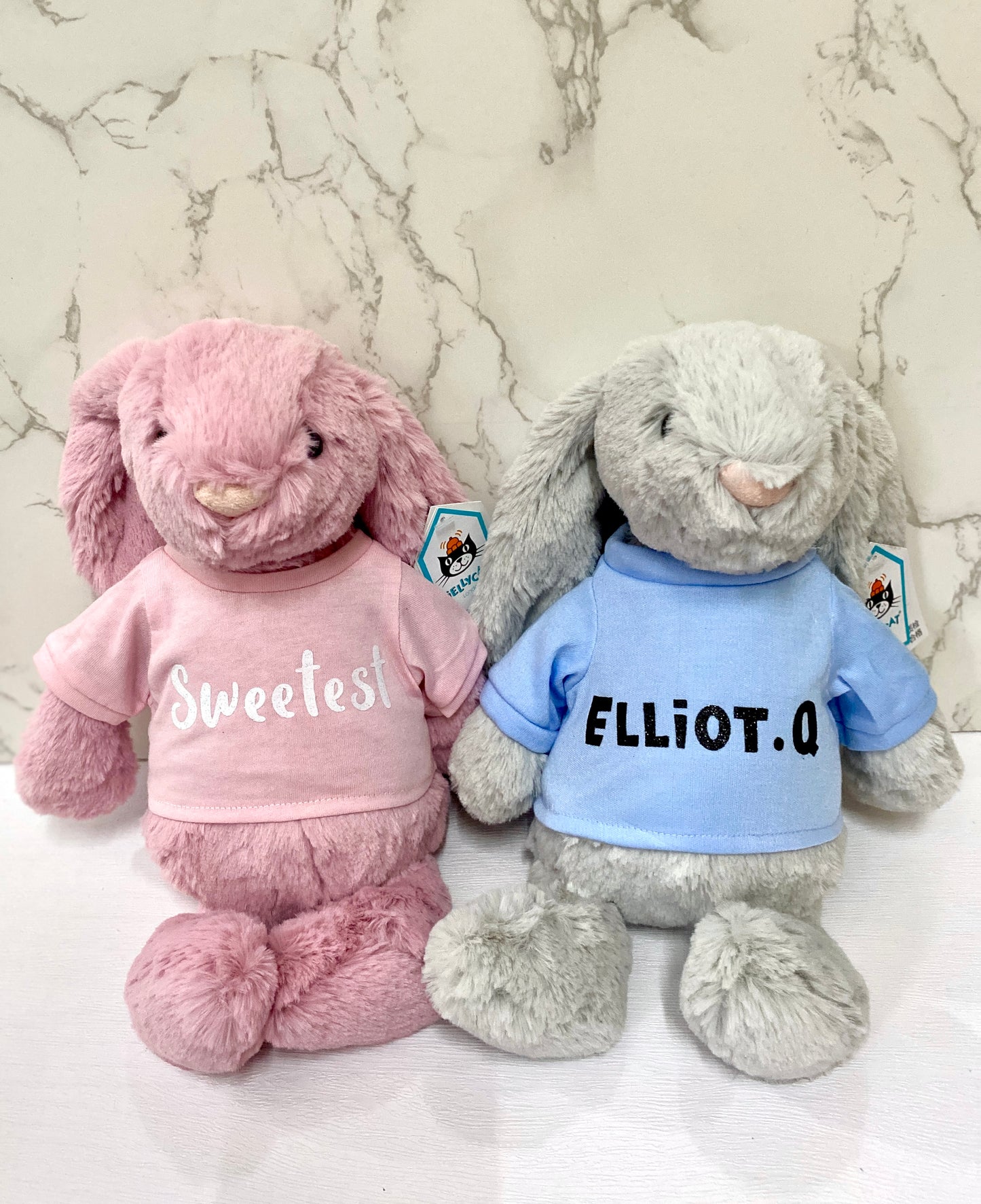 31cm Personalized Jellycat Bunny Soft Toy - 100% Authentic