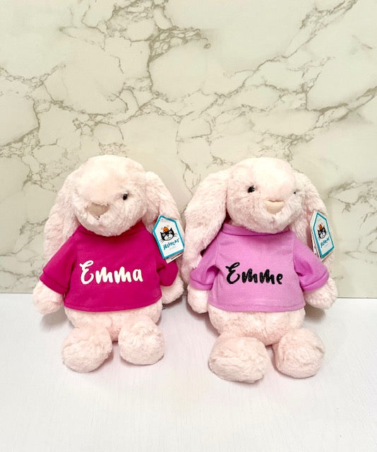 31cm Personalized Jellycat Bunny Soft Toy - 100% Authentic